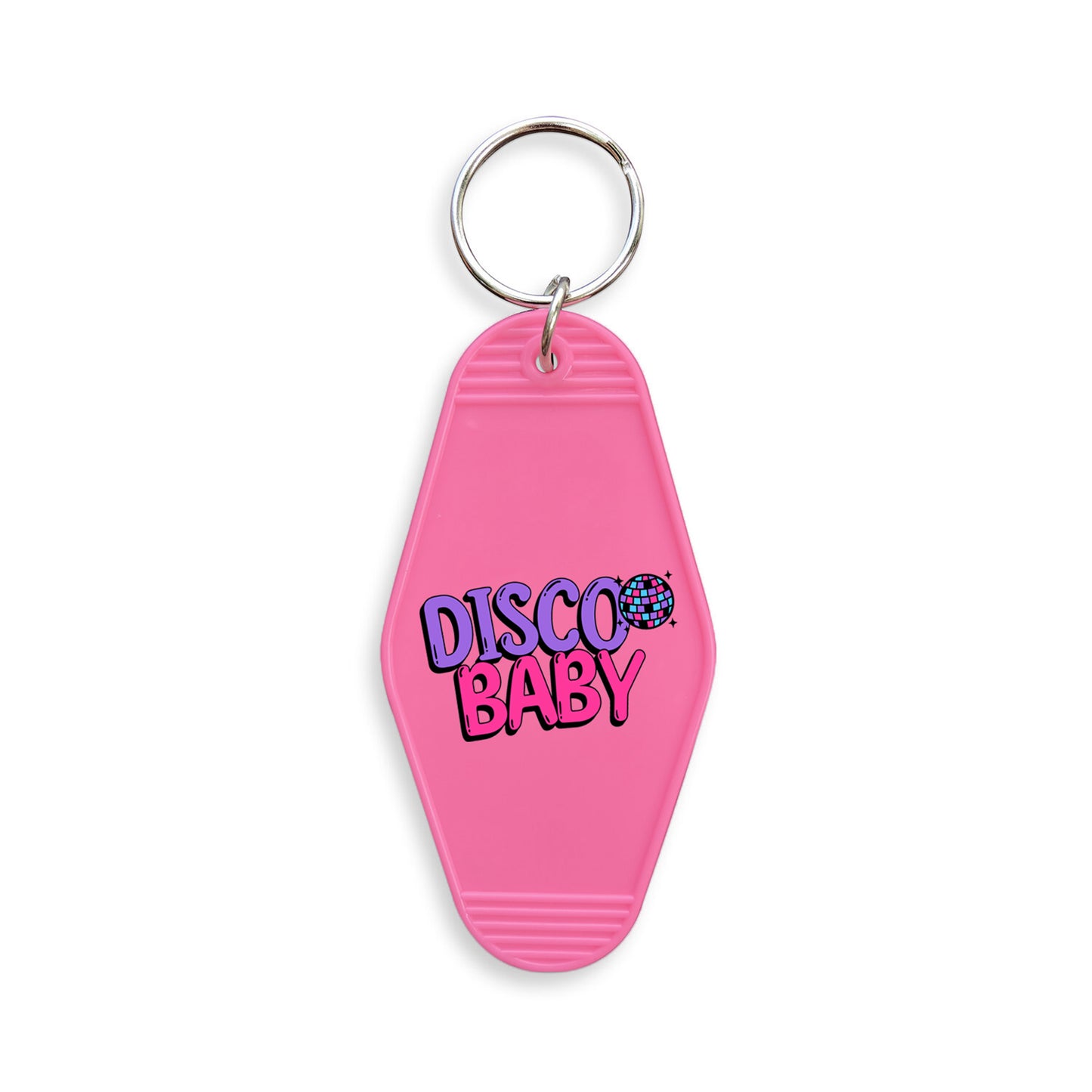 Disco Baby Motel Keychain