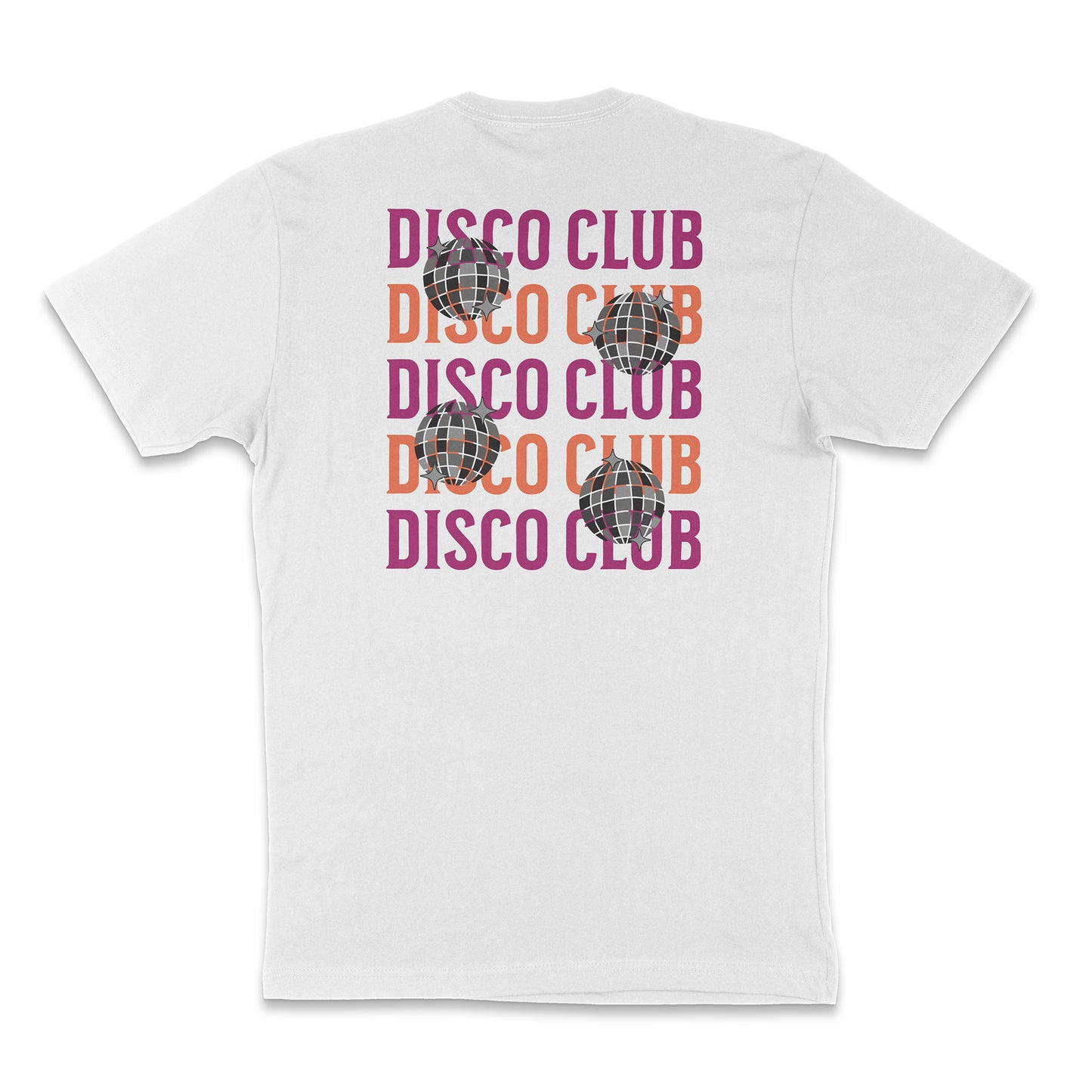 Disco Club Front and Back Shirt