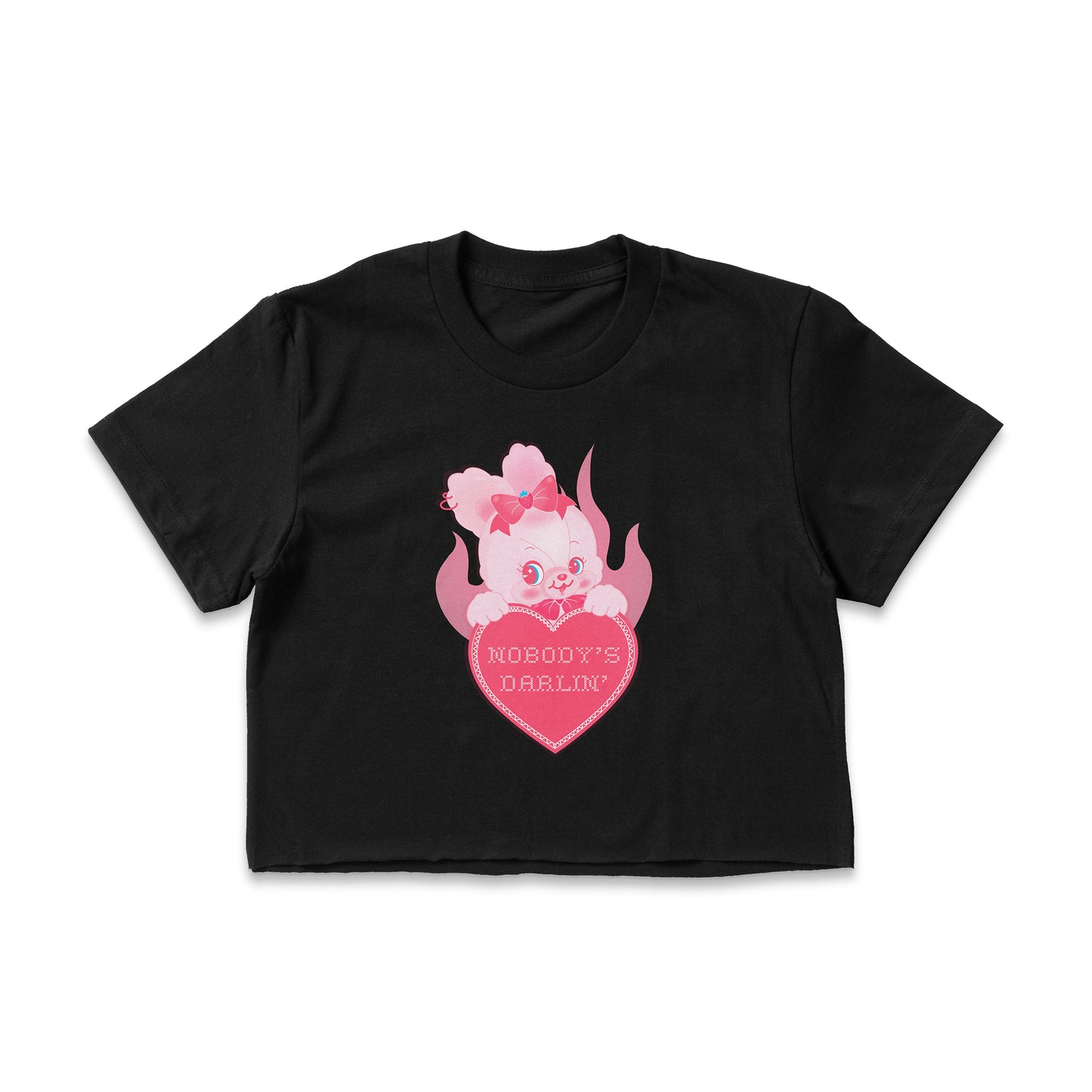 Nobody's Darlin' Fine Jersey Crop Top