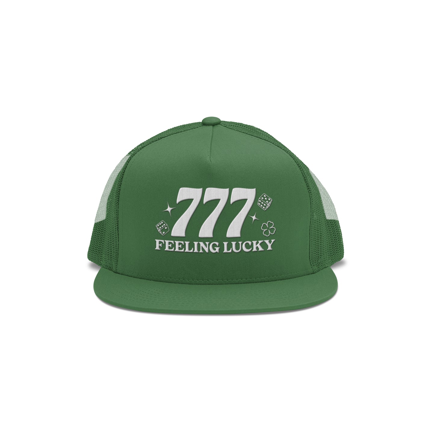 777 Lucky Twill Trucker Cap