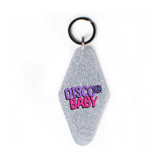 Disco Baby Motel Keychain