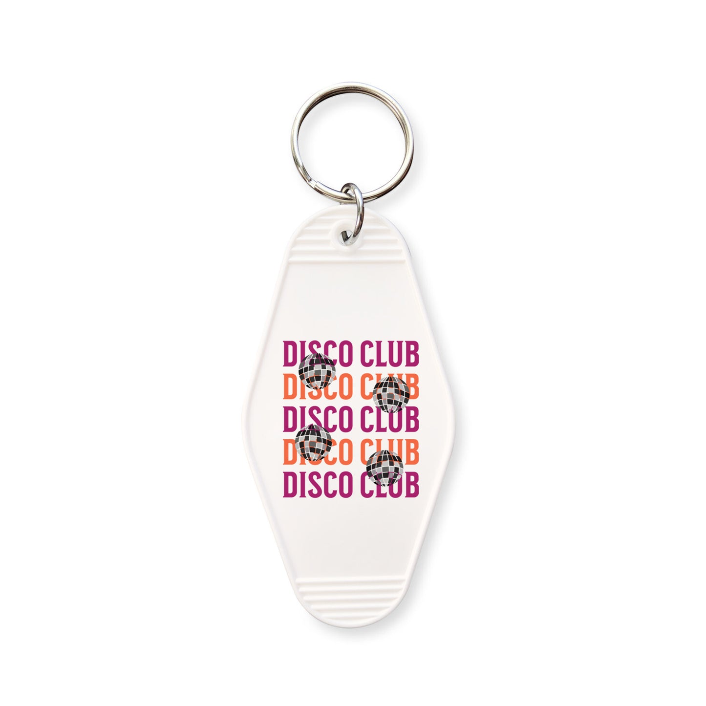 Disco Club Motel Keychain