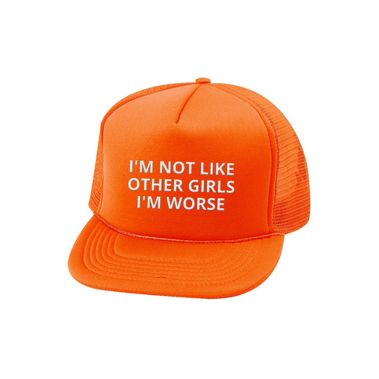 I'm Worse Trucker Summer Mesh Cap