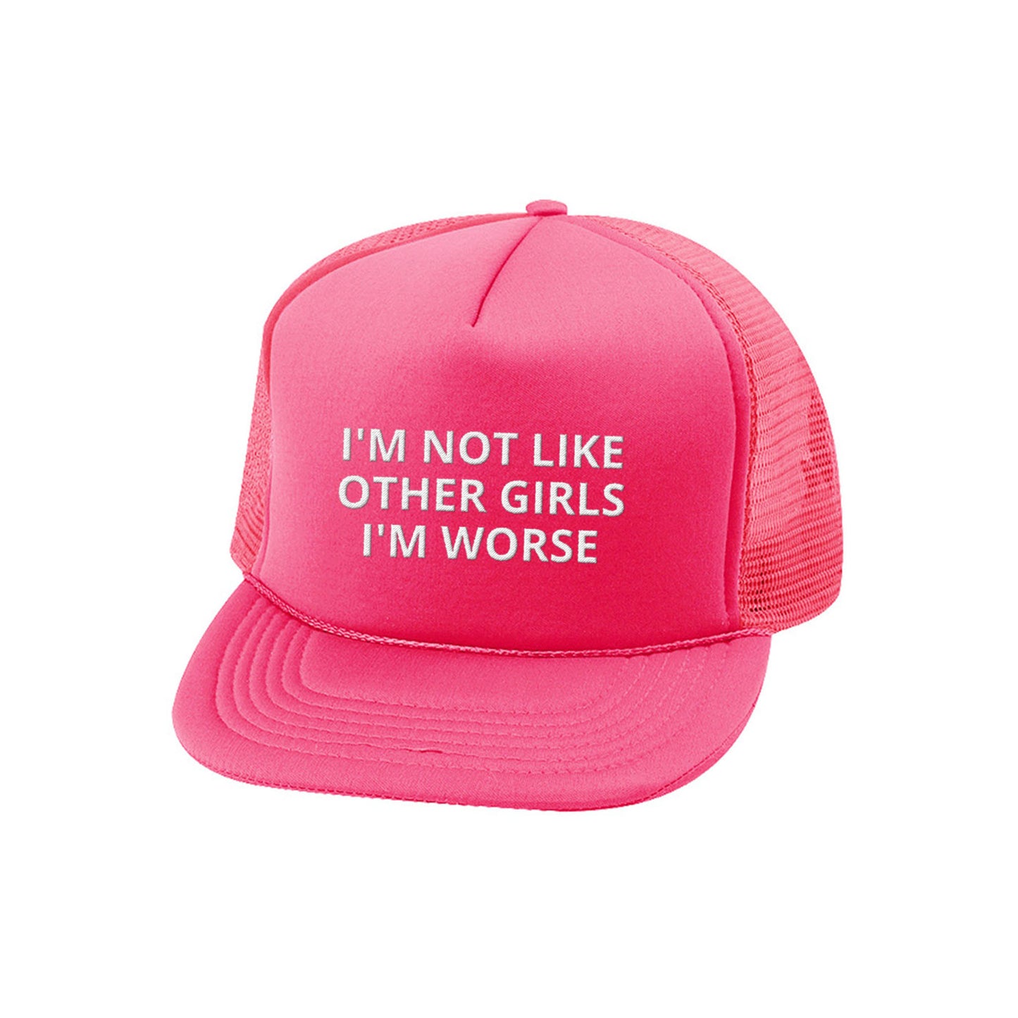 I'm Worse Trucker Summer Mesh Cap