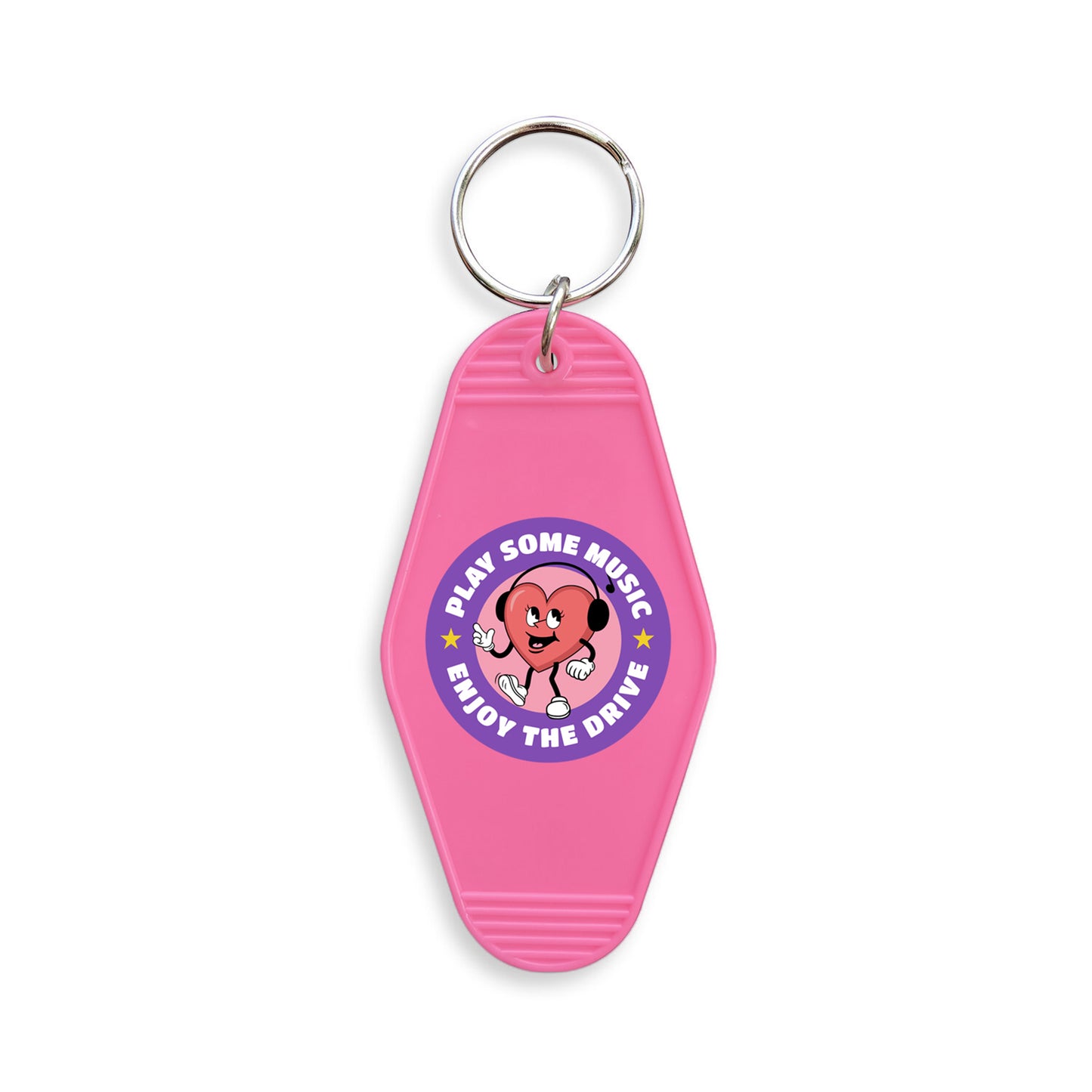 Play Some Music Motel Keychain