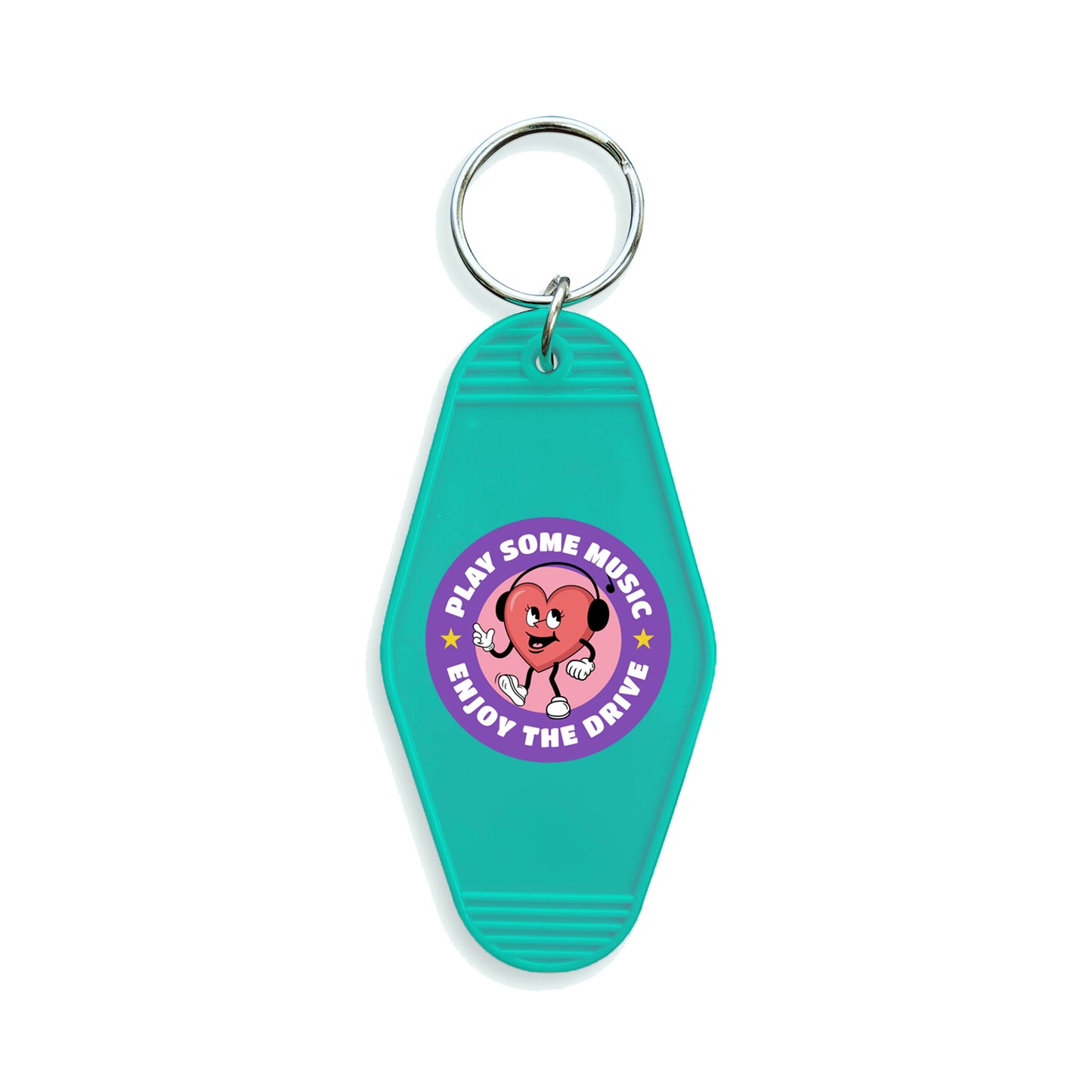 Play Some Music Motel Keychain