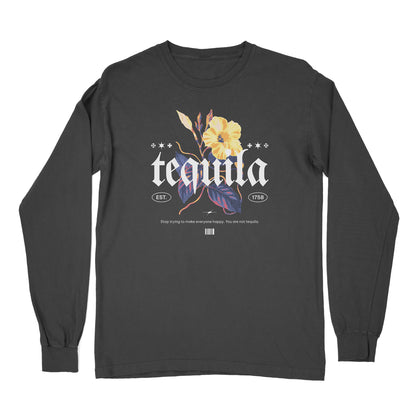 Tequila Hibiscus Long Sleeve Shirt